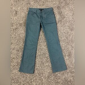 Marc Jacob’s flared teal blue jeans size 2 28